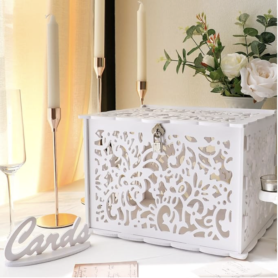 affordable wedding card box