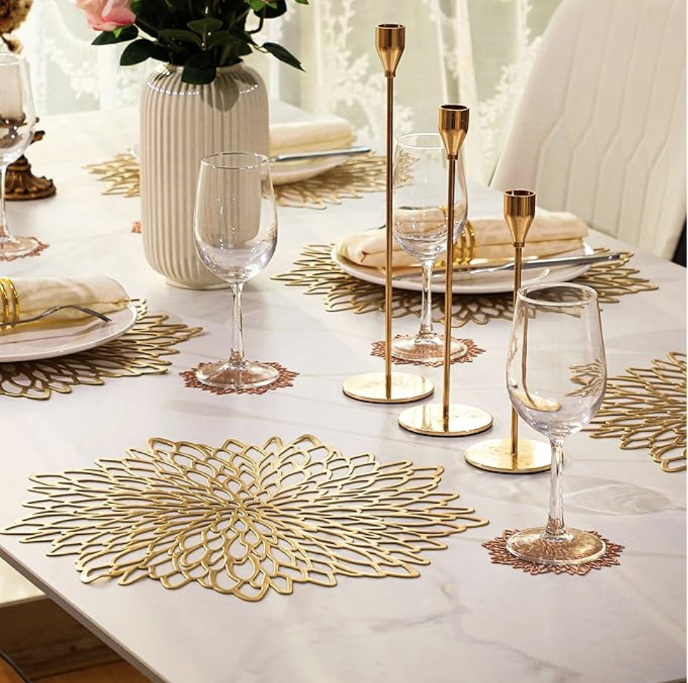 placemats for wedding setting