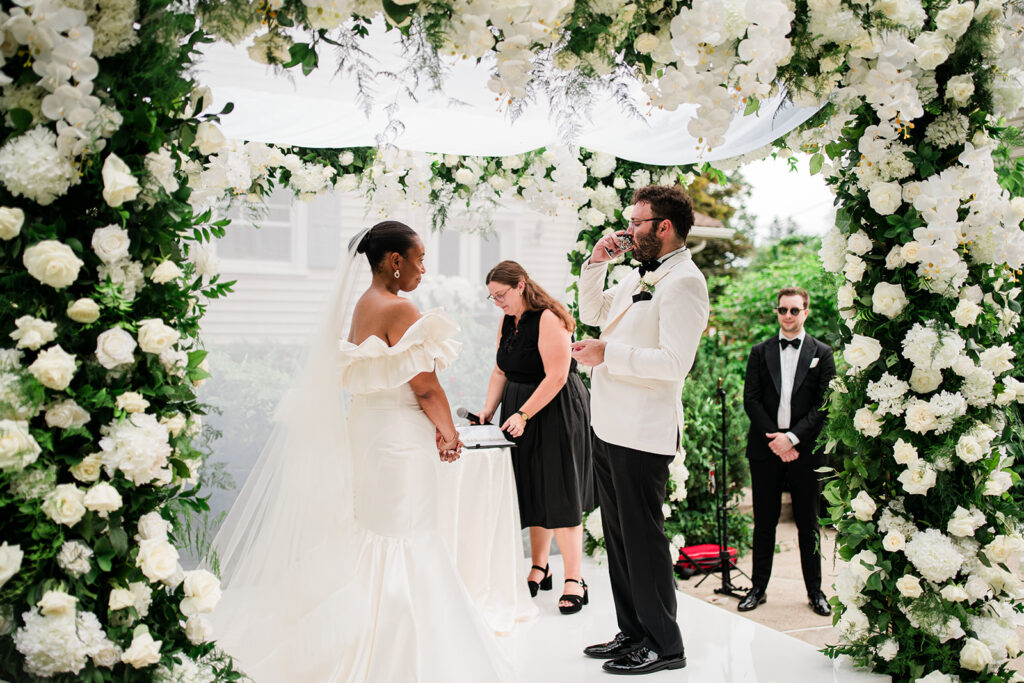 Jewish and Jamaican wedding